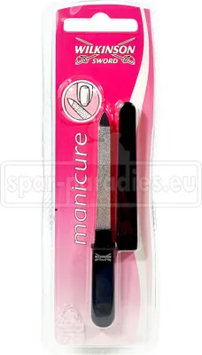 Obrázok produktu pre Wilkinson Sword, manikúrna sada, pilník na nechty, cestovná súprava s diamantovým pilníkom
