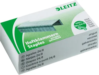 Produktbild von Leitz 5571 Heftklammern 24/8, 1000 Stück