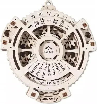Obrázek produktu pro UGEARS 3D puzzle Kalendář 32 dílků