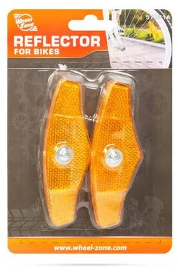 Imagen del producto de Reflector para bicicleta - para radios - 110 x 35 mm - paquete de 2 unidades