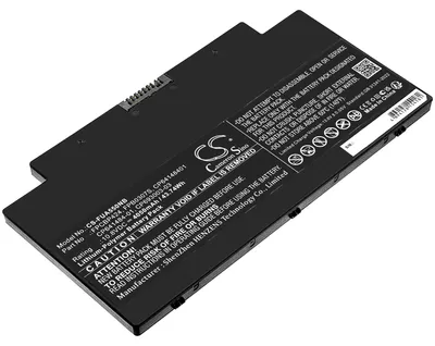 Image de TECHTEK Batterie pour ordinateur portable compatible avec [Fujitsu] LifeBook A3510, LifeBook A556, LifeBook A556/G, Lifebook AH77/M, Lifebook AH77/S,