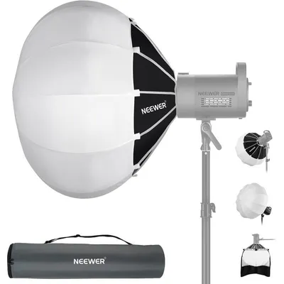 Produktbild von Neewer NS55L,Laternen-Softbox 65x45cm,Bowens-Bajonett,reflektierende rollbare „Schürze“