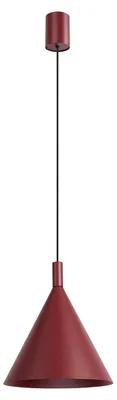 Immagine prodotto di Lampada a sospensione NOX 25 bordeaux 1xE27  15W acciaio 140x24.5x24.5cm Sollux Lighting
