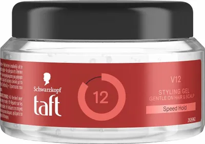Immagine prodotto di Taft - V12 - Gel per lo styling - Super Fast Fix - 250 ml - 1 pezzo