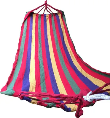 Produktbild von Hängematte 250 x 80 cm bis 150 Kg 65 % Baumwolle 35 % Polyester
