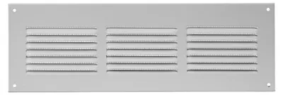 Produktbild von Europlast MR3010 Metall-Lüftungsgitter 300 x 100 mm, Insektenschutz, weiß
