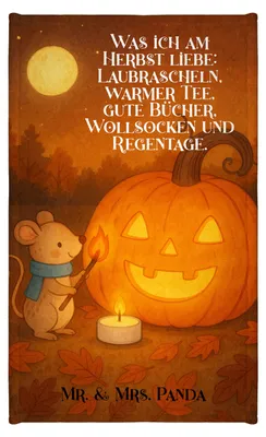 Produktbild von Mr. & Mrs. Panda Handtuch Kürbis Maus Design - Weiß - Geschenk, Dekoration, badezimmer, Kerzen, Kleines, Gäste-WC, Trick Or Treat, Halloween Deko, Gästetuch, Klein