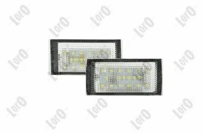 Obrázok produktu pre 2x ABAKUS L04-210-0002LED osvetlenie poznávacej značky pre BMW 3 Coupé (E46)