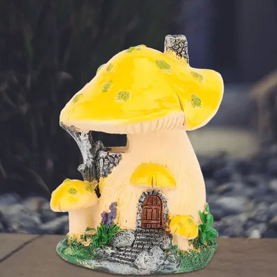 Image de Décor de sculpture, Décor de champignon, Décor de pelouse, Décor de jardin, Décor de patio