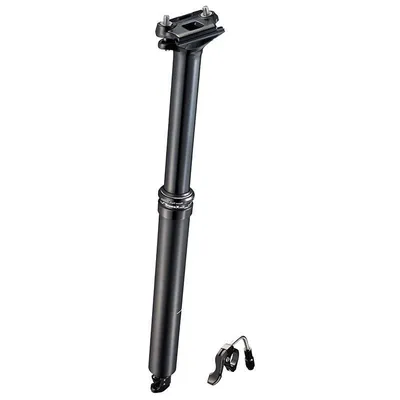 Zdjęcie produktu dla Sztyca z linką wewnętrzną Tranzx czarna 281-406 mm