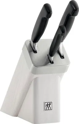 Produktbild von ZWILLING ****Vier Sterne Messerblockset mit KiS Techn., 4-tlg., weiß