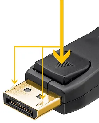 Produktbild von Goobay DisplayPort-Kabel 2.0/2.1, 40Gbit/s (8K@144Hz/4K@240Hz)