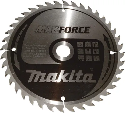 Zdjęcie produktu dla Makita MAKFORCE Pilarka. 180x20x40Z B-32328