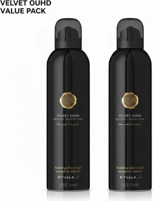 Produktbild von Rituals Private Collection Velvet Oudh Duschschaum 2er Set