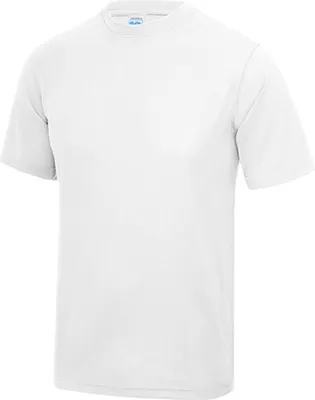 Zdjęcie produktu dla Just Cool JC001 | Cool T-Shirt +WRAP certyfikat +UV ochrona przeciwsłoneczna 30 - Kolor: Arctic White - Rozmiar: M