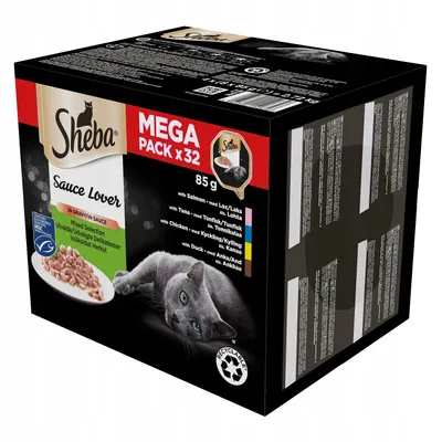 Zdjęcie produktu dla Sheba 85gx32x1 Multipack Sauce Lover Fine Variety