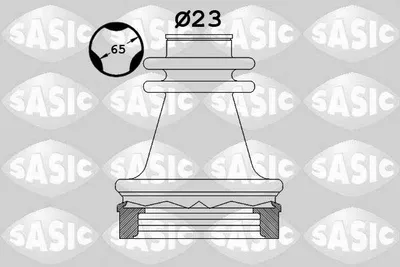 Produktbild von SASIC Faltenbalgsatz Antriebswelle Innen für RENAULT CLIO II (BB0/1/2, CB0/1/2) 4003472