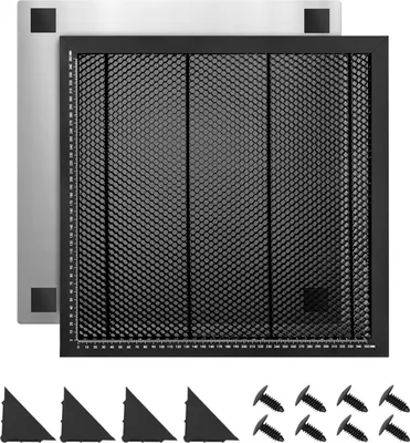 Produktbild von 400*400mm Voštinový stôl pre gravírovacie stroje, kompatibilný s gravírovacími strojmi Swiitol C18 PRO\C24 PRO\E6 PRO\E18 PRO\E24 PRO Voštinový pracovný stôl