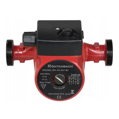 Produktbild von Rohtenbach 001529 RH 25-40/180 Umwälzpumpe für Wasser