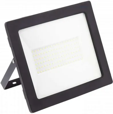 Produktbild von 100w LED Fluter Strahler Für den Außenbereich in schwarz Eckig|Neutralweiß