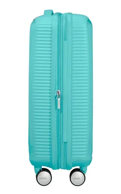 Immagine prodotto di American Tourister carrello Soundbox Spinner 55 / 20 TSA EXP Trolley Poolside Blue turchese