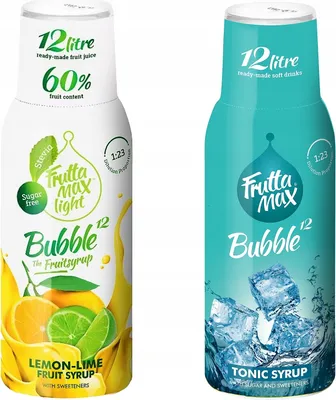 Image de Sirops Fruttamax Lemon Lime Light Tonic , 500 ml, 2 pièces