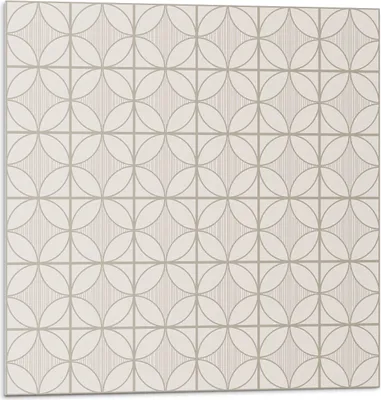 Immagine prodotto di Disegno geometrico con cerchi - Piastrelle autoadesive - Piastrelle in PVC - Piastrelle in vinile - Piastrelle autoadesive 3D - Piastrelle adesive - Piastrelle per cucina e bagno - 9 pezzi30 x 30 cm