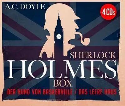 Obrázok produktu pre Sherlock Holmes Box, 4 audio-CD