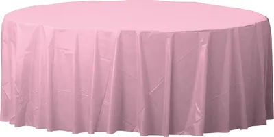 Produktbild von Amscan Party-Tischdecke, Kunststoff, rund SG5912 (Einheitsgröße) (Lovely Pink)