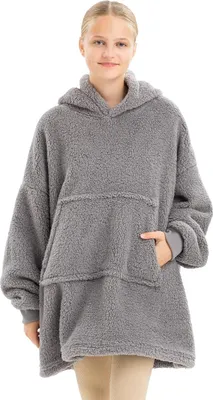 Produktbild von Fleece-Kapuzenjacke für Kinder Uni Gemütlich und weit geschnitten Größe XL