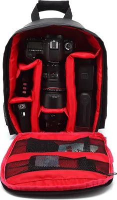 Obrázok produktu pre multifunkčný malý digitálny fotoaparát DSLR video batoh taška vodotesný vonkajší fotoaparát taška