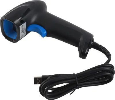 Image de Lecteur de codes-barres CCD portatif Lecteur de codes-barres 1D automatique USB câblé pour paiement mobile Scanner d'écran d'ordinateur