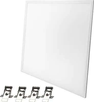 Produktbild von 62x62 cm LED Panel Einbauleuchte Rasterdeckenleuchte 3900 Lumen inkl. 4x Montageklammern Neutralweiß