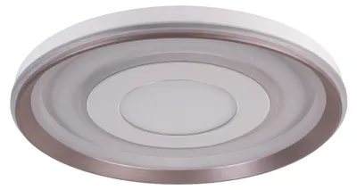 Produktbild von Deckenleuchten - LED / CCT Deckenleuchte "DOIRA" Ø: 50cm, Deckenlampe im Modern Style, aus Metall und Kunststoff in weiß, 7,5 cm hoch, Ø 50 cm, inkl. LED – dimmbar – CCT-Wechsler – Nachtlichtfunktion – Fernbedienung
