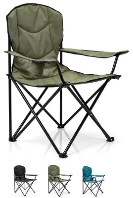 Image de Chaise de camping pliante pour l'extérieur et le jardin