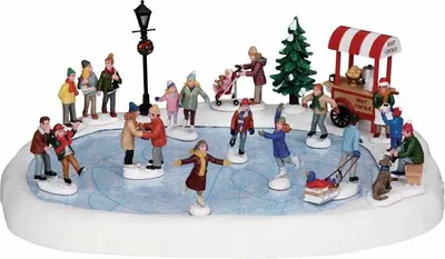 Produktbild von LEMAX - Village Skating Pond with Sound