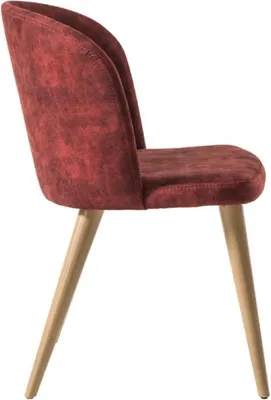 Produktbild von Stuhl Lehnstühle Design Möbel Luxus Esszimmer Stühle Holz Textil Holzstuhl Neu