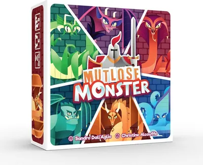 Produktbild von Mutlose Monster Brettspiel für 2 Spieler ab 8 Jahren Deutsch