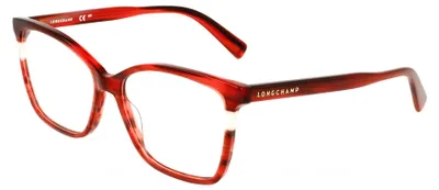 Produktbild von Longchamp LO2741 N Striped red 52/15/140 Damen Brillen