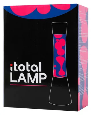 Obrázok produktu pre I-TOTAL Svetlá lávová lampa fialová ružová
