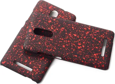 Produktbild von Handy Hülle Schutz Case Bumper Schale für Xiaomi Redmi Note 3 3D Sterne Rot