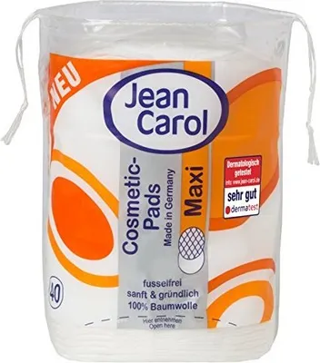 Immagine prodotto di Jean Carol Duo Pads Natural Care, Maxi ovale, confezione da 10 (10 x 40 pezzi)