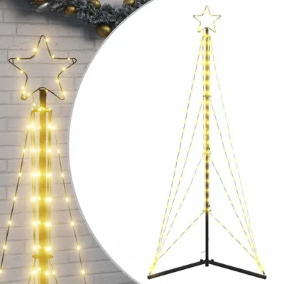 Immagine prodotto di vidaXL Albero di Natale a LED 363 LED bianco caldo 182 cm