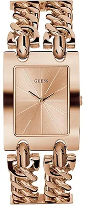 Produktbild von Guess Damen Armbanduhr HEAVY METAL 28 mm rosegold W1117L3