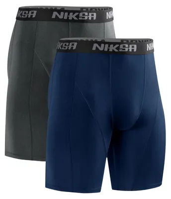 Image de Shorts de compression pour hommes - Sous-vêtements de sport respirants
