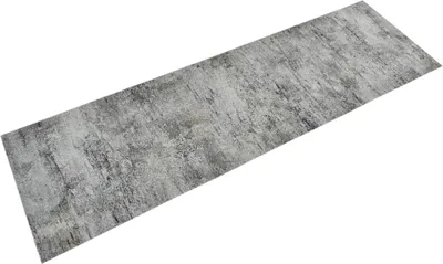 Produktbild von Küchenteppich Waschbar Beton 60x180 cm Samt