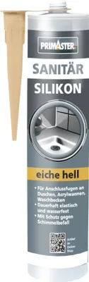 Produktbild von Primaster Sanitär Silikon eiche hell 310 ml