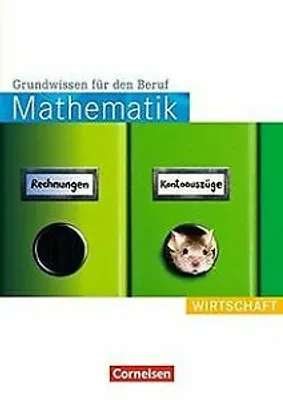 Obrázok produktu pre Mathematik. Grundwissen für den Beruf: Wirtschaft. Arbeitsbuch
