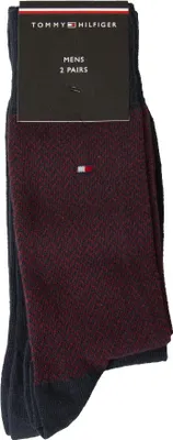 Obrázok produktu pre Pánske ponožky TH TOMMY HILFIGER, 2 páry nízkych bavlnených ponožiek v rôznych farbách, č. výrobku 701220237, SOCKS 2 KS, veľkosť 43–46 /  US 10 - 12 / EU 43 - 46 / UK 9 - 11, bavlna 72 %, polyamid 26 %, Elastan 2 %