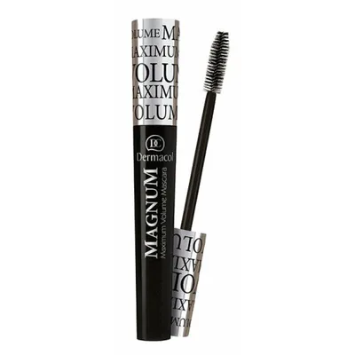 Obrázok produktu pre Dermacol Magnum Maximum Volume Mascara riasenka pre predĺženie rias a objem Black 9 ml